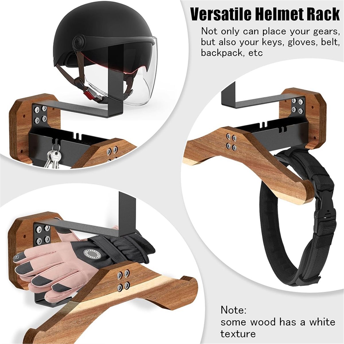 618 Mega Sale Helmet Holder- M - Cycling Gear Wall Mount ulasan dan harga