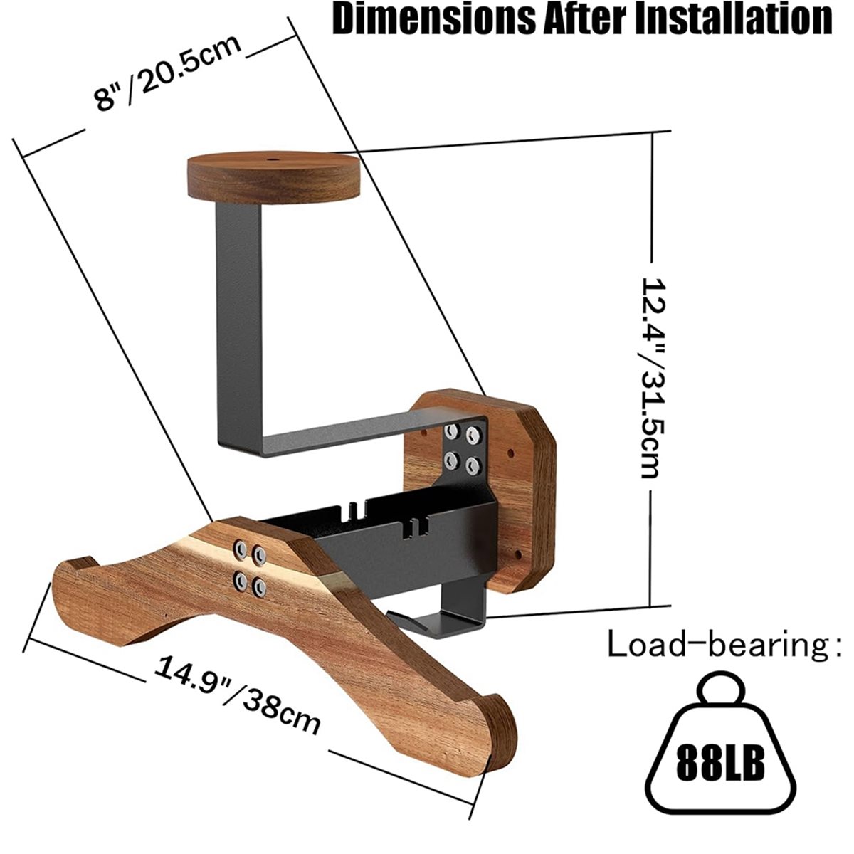 618 Mega Sale Helmet Holder- M - Cycling Gear Wall Mount ulasan dan harga