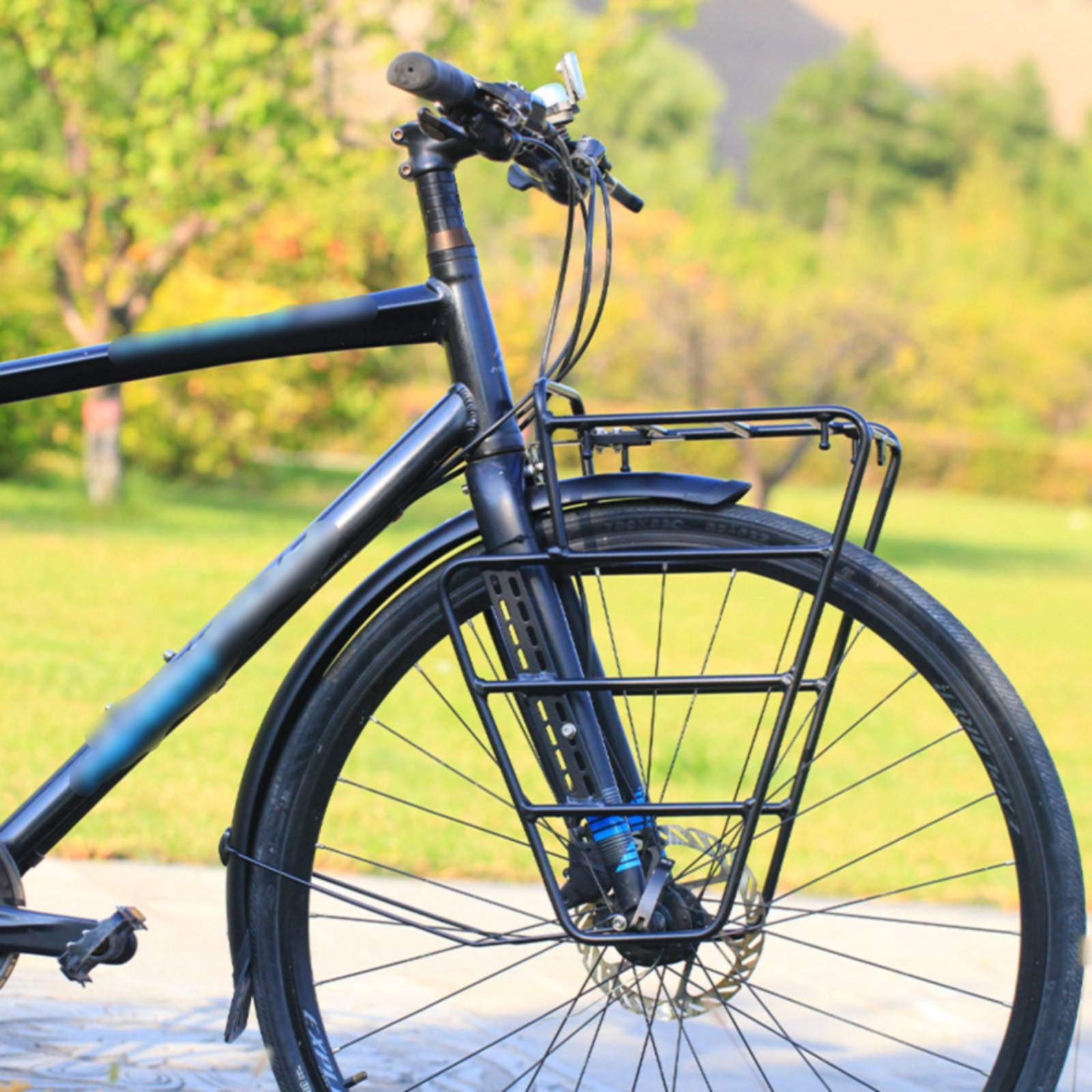 Gravel Bike Front Carrier High - Cycling Gear Gravel ulasan dan harga